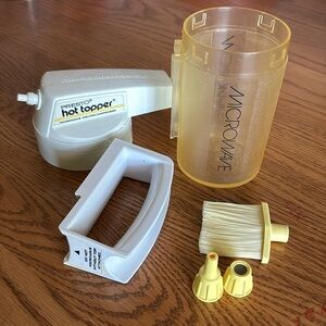 Vintage Presto Microwave Hot Topper Butter Melter Dispenser